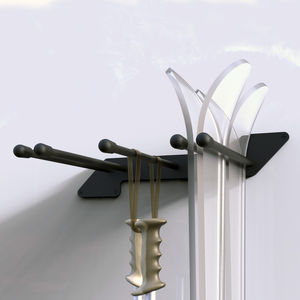 portaesquís de pared