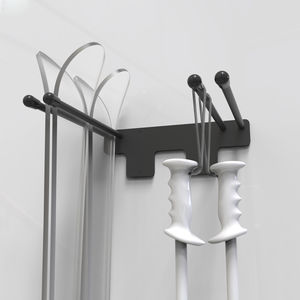 portaesquís de pared