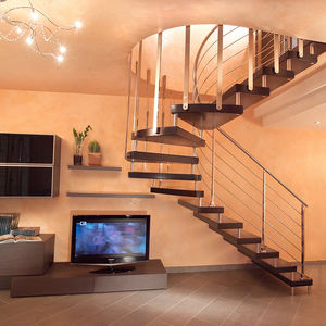 escalera recta / en L / en U / circular
