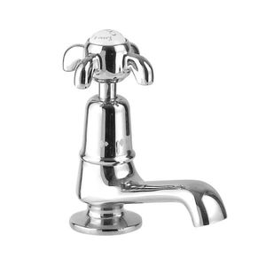 grifo monomando para lavabo / de metal cromado / de latón / de níquel