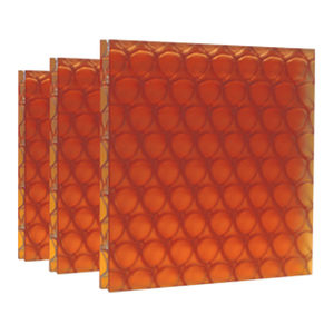 panel de material compuesto de construcción / acrílico / para interiores