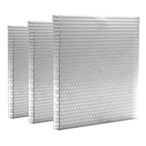 panel de policarbonato de nido de abeja / para edificio / transparente