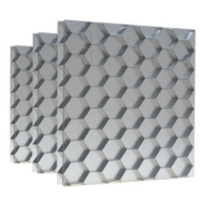 panel de material compuesto doméstico / de aluminio / de pared / satinado