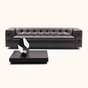 sofá Chesterfield / de cuero / 2 plazas / 3 plazas