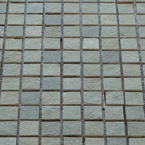 mosaico de interior / para suelo / de pizarra / con motivos geométricos