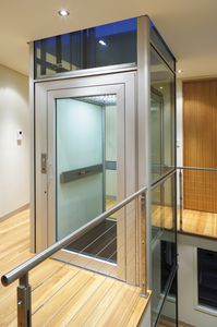 ascensor eléctrico / para el sector servicios / sin sala de máquinas