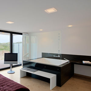 downlight montado en superficie / para exterior / LED / cuadrado