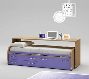cama nido / simple / moderna / de madera