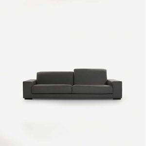 sofá de esquina / modular / moderno / de cuero
