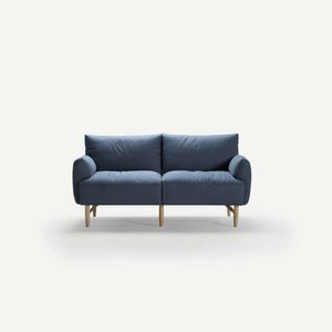 sofá modular / moderno / de fresno / 2 plazas