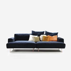 sofá modular / moderno / de tejido / 2 plazas