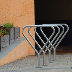 aparcabicis de acero galvanizado / para espacio público