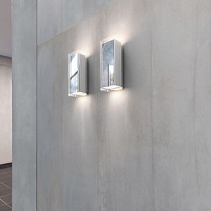 aplique moderno / de aluminio / de vidrio borosilicato / LED