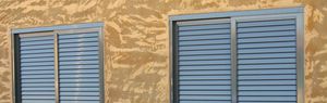 contraventanas correderas / de aluminio / para ventanas / con celosía