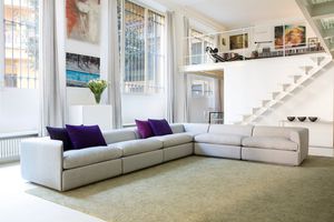 sofá modular / moderno / de poliuretano / 5 plazas