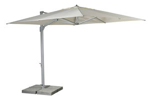 sombrilla con soporte lateral / profesional / de tela / de aluminio