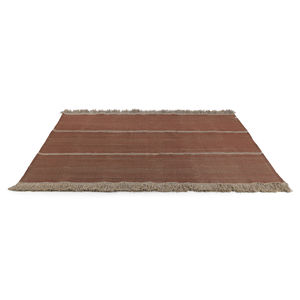 alfombra moderna / con motivos / de fibras sintéticas / rectangular