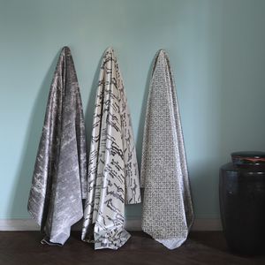 tela de tapicería / para cortinas / con motivos / de poliéster