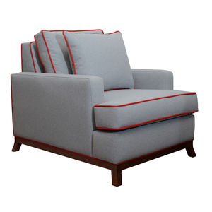 sillón clásico / de tela