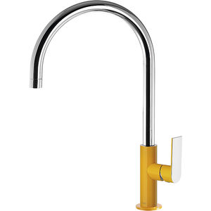 grifo monomando de metal / para cocina / con 1 orificio