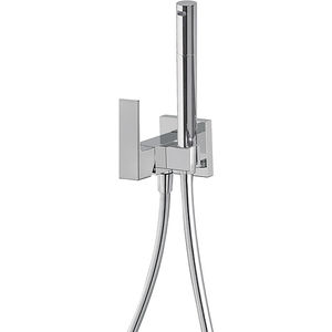 grifo monomando para bidé / encastrable / de metal cromado / de baño