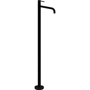 grifo monomando para lavabo / para suelo / de metal cromado / de baño