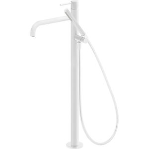 grifo monomando para ducha / de bañera / para suelo / de metal cromado