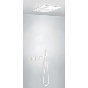 set de ducha empotrable de techo / de pared / moderno / con alcachofa