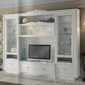 mueble TV clásico / de madera / de madera lacada