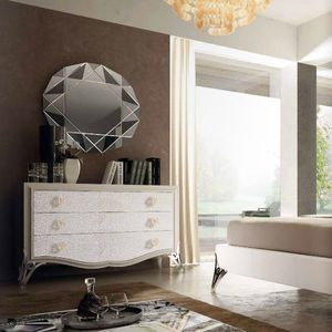 cómoda de estilo / de madera / de madera lacada / blanca
