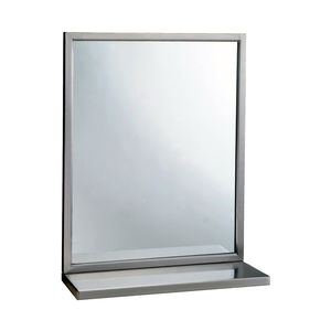 espejo de pared / moderno / rectangular / para uso profesional