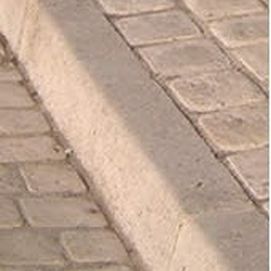 borde de acera / de piedra reconstituida / rectangular
