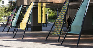 tela de tapicería / con motivos geométricos / de color liso / de Batyline®