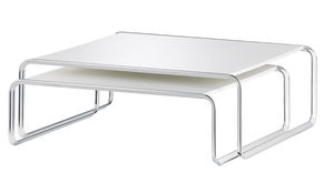mesa nido moderna / de metal / de nogal / de arce