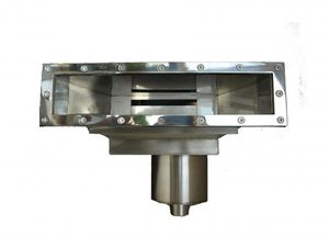skimmer para piscina de acero inoxidable