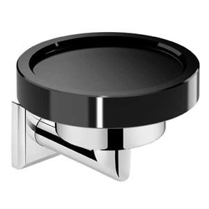 jabonera de pared / de metal / de vidrio