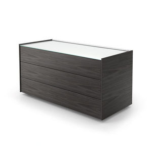 armario de oficina bajo / de chapa de madera / de aluminio / de vidrio