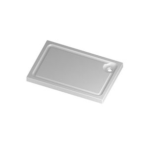 plato de ducha rectangular / de cerámica / antideslizante