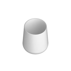 lavabo sobre encimera / redondo / de cerámica / moderno