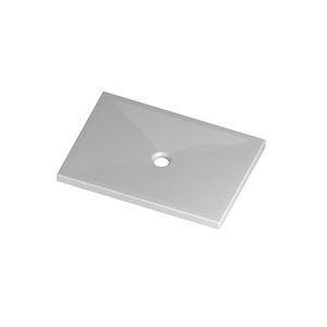 plato de ducha rectangular / de cerámica / antideslizante