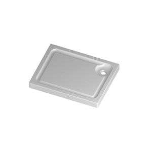 plato de ducha rectangular / de cerámica / antideslizante
