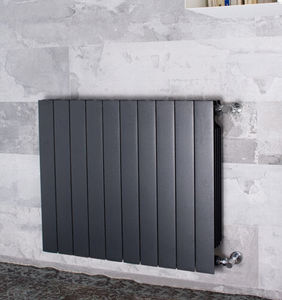 radiador de agua caliente / de aluminio / moderno / rectangular