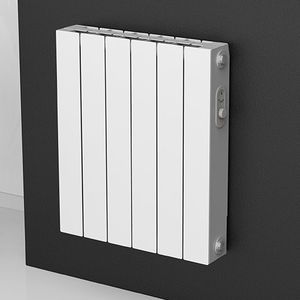 radiador eléctrico / de aluminio / moderno / rectangular