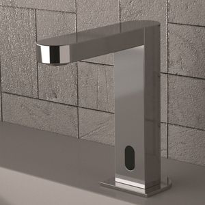 grifo para lavabo / para lavamanos / de libre instalación / de latón cromado