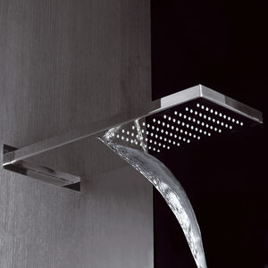 rociador de ducha de pared / rectangular / cascada / lluvia