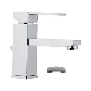 grifo monomando para lavabo / de metal cromado / de latón cromado / para baño