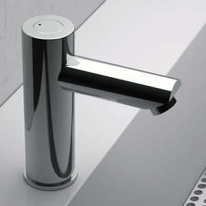 grifo para lavabo / para lavamanos / de libre instalación / de latón cromado