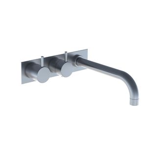 grifo monomando para bañera / encastrable / de metal / termostático