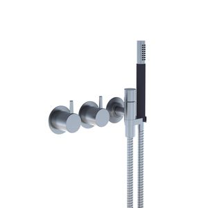 grifo mezclador para ducha / empotrable / de metal / de baño
