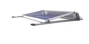 estructura de soporte para cubierta plana / aerodinámica / para aplicaciones fotovoltaicas